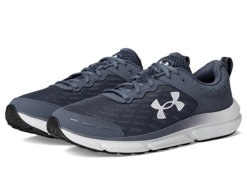 Under Armour Mens Charged Assert 10 Downpour Gray/Downpour Gray/Halo Gray 15 Medium