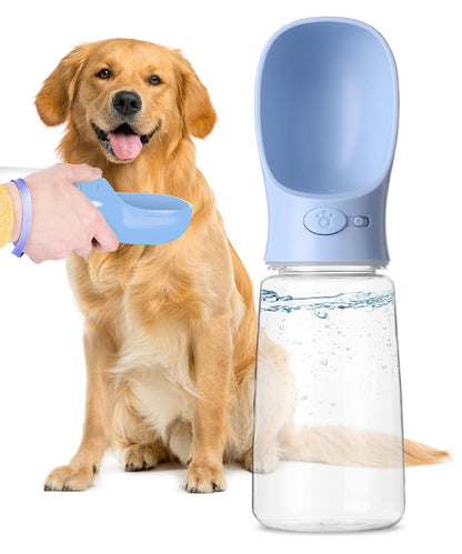 Mr. Pen Portable Dog Water Bottle - 19oz, Blue, Travel & Dispenser for Dogs