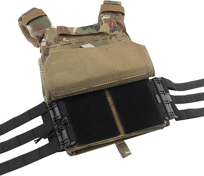 Tactical Skeletal Quick Release Cummerbund - Molle Vest Plate Carrier Strap | Adjustable Fit & Durable Design