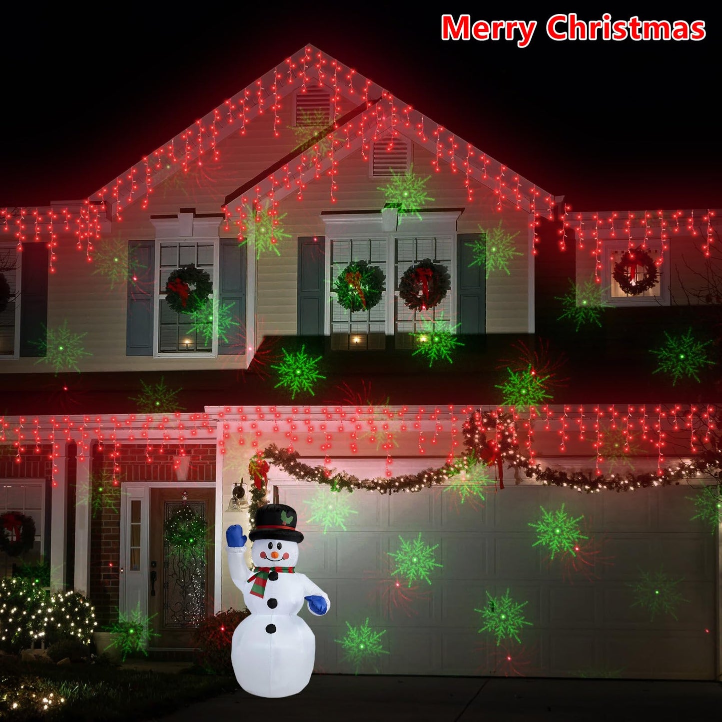 YEGUO 33ft 400 LED Red Icicle Lights for Valentine’s Day, Icicle Christmas Lights with 8 Modes, Connectable Icicle String Lights with Memory Timer