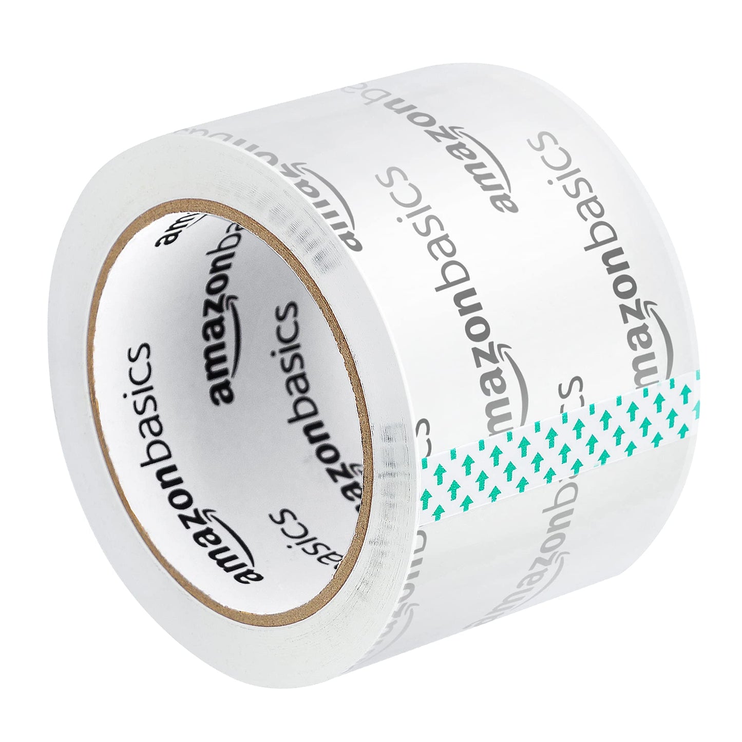 Amazon Basics Extra-Wide Packing Tape for Moving, Storage, Shipping and Sealing Boxes, Crystal Clear, Low Odor, 2.83" x 54.6 Yards, 6-Pack