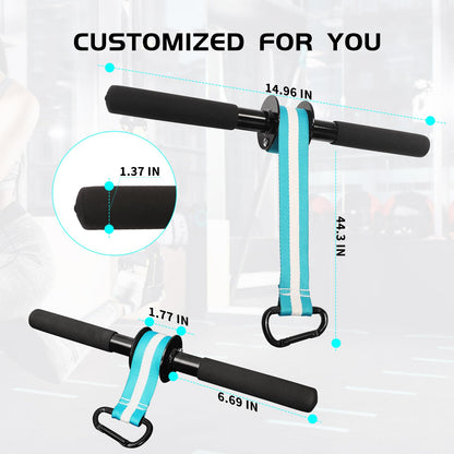 Wrist Forearm Roller Strengthener Exerciser：Forearm Blaster Forearm Roller Grip Strength Training with Anti-Slip Handles