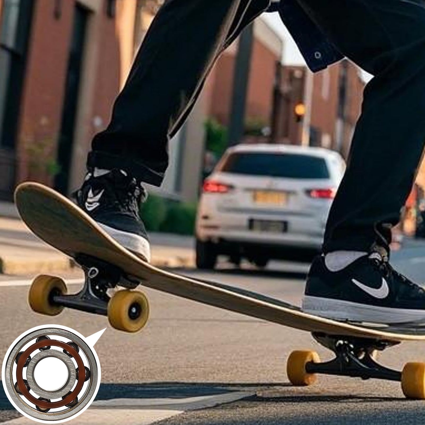 20 Pcs 608 Ball Bearings –High Precision Rating Fidget Spinner Bearing Miniature Deep Groove Ball Bearings (8mm x 22mm x 7mm)