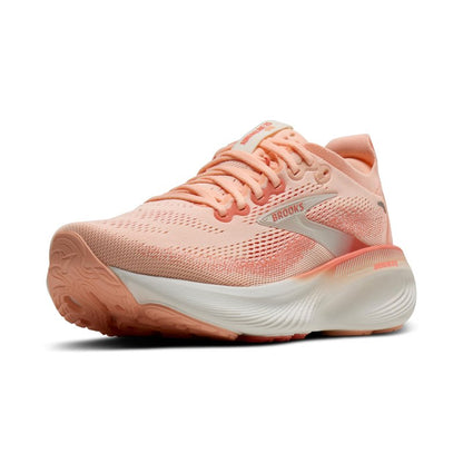 Brooks Women’s Adrenaline GTS 25 Supportive Running & Walking Shoe - Peach Echo/Coconut - 9 Medium