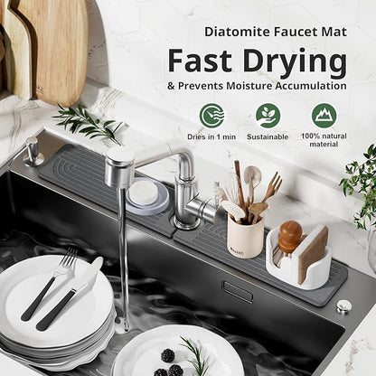 Faucet Mat for Kitchen Sink