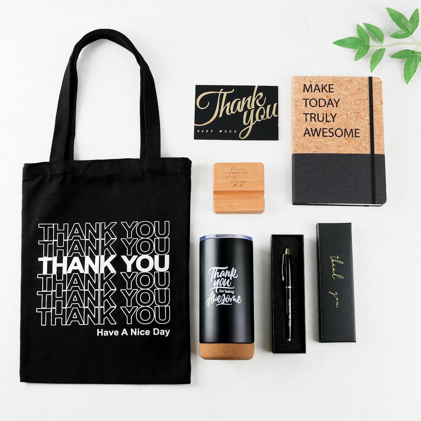 APRBOX Employee Appreciation Gifts Bulk Thank You Gifts with Thank You Cards for Women Men Work Gifts Office Gift Baskets for Social Worker Secretary Teacher Farewell Gift for Coworkers