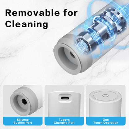 Handheld Vacuum Sealer for Food - Powerful Portable Meal Saver | Includes 20 Reusable Bags