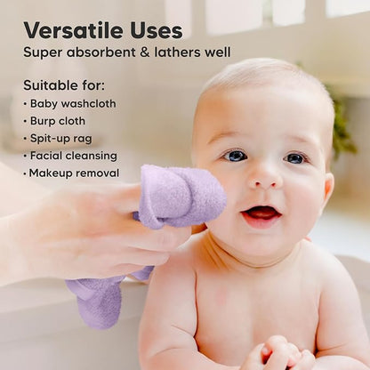 6-Pack Baby Washcloths