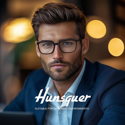 hunsquer Blue Light Glasses for Women Blue Light Blocking Glasses Men Computer Gaming Blue Screen Glasses Mens Blue Light Blocker Glasses