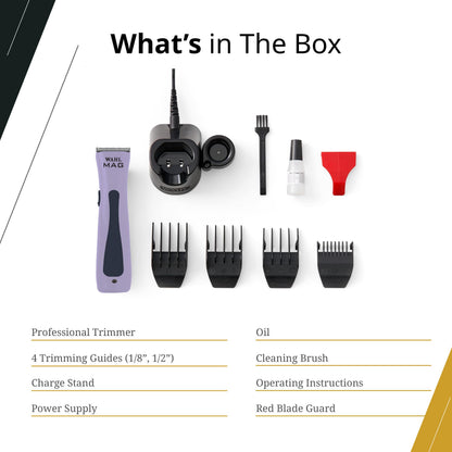 Wahl Professional Sterling Mag Cordless Trimmer Rotary Motor Lithium Ion Battery