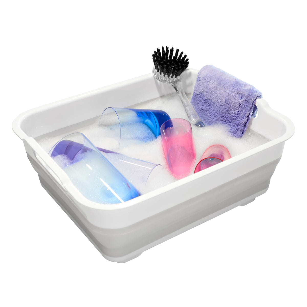 madesmart Collapsible Drying Dish Rack | SINKWARE Collection | Easy Storage | BPA-Free