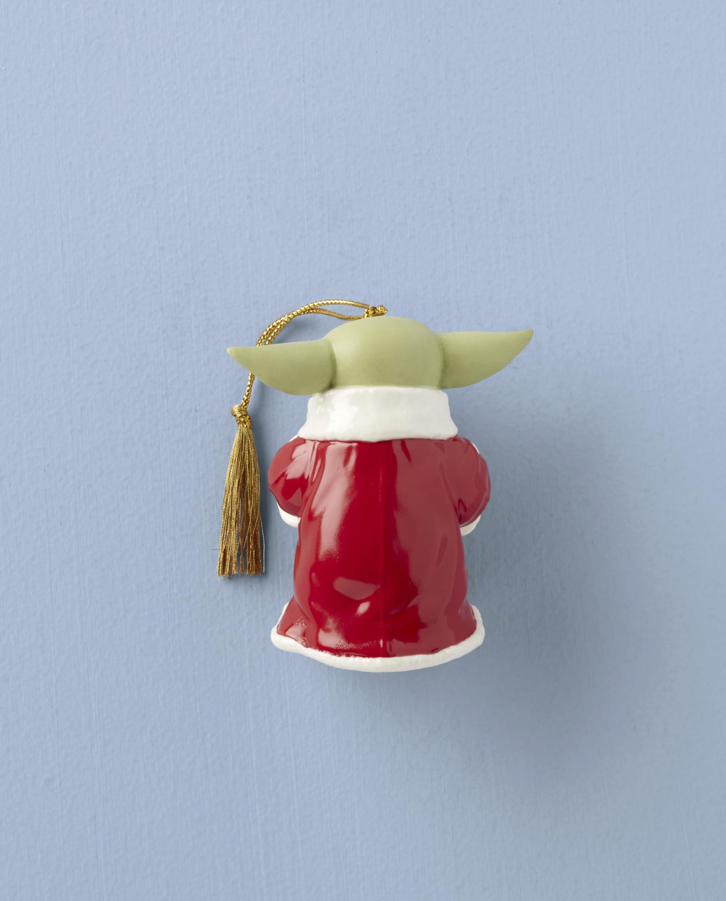 Lenox 897106 Holiday Grogu with Stocking Ornament, Christmas, Decorations