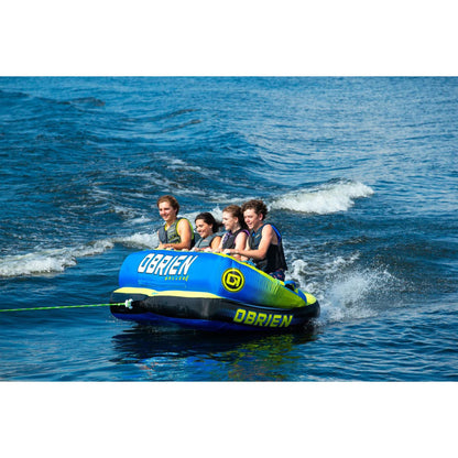 O'Brien Baller Soft Top 4-Person Towable Tube with Back Rest