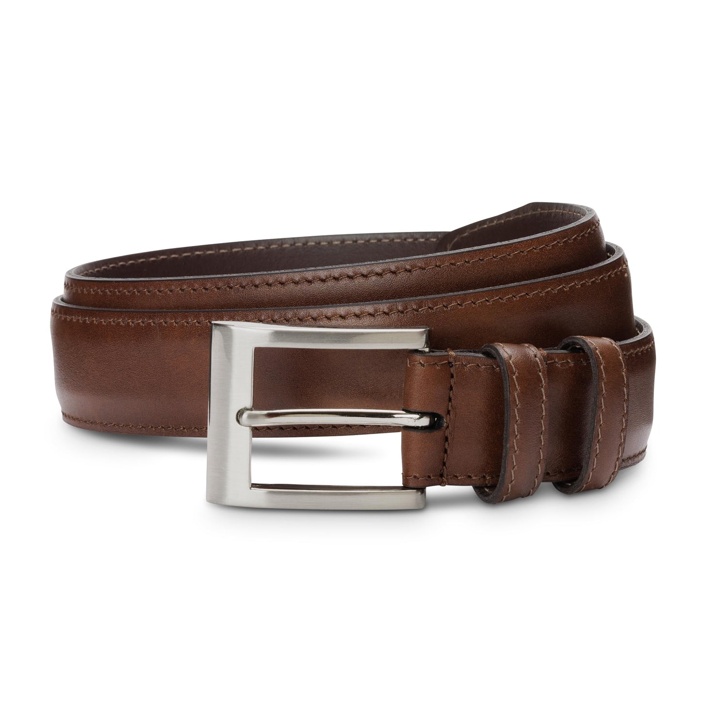 Allen Edmonds Mens Belt Chili Leather 36