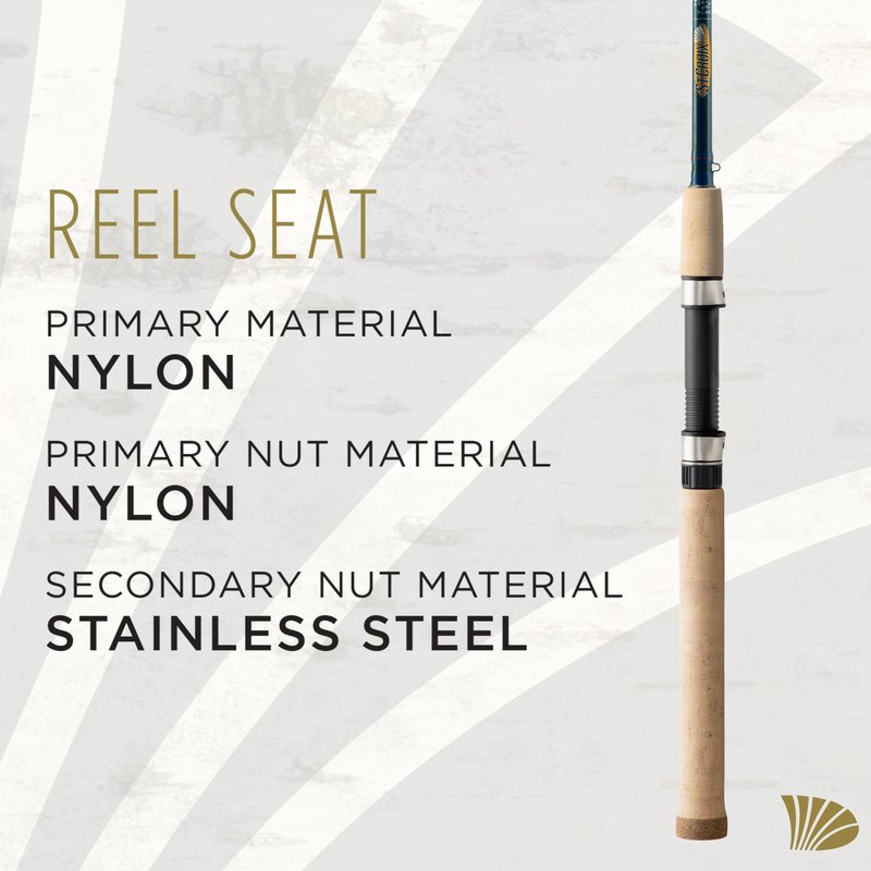 St. Croix Rods Triumph Spinning Rod, Deep Run Blue, 6'6"