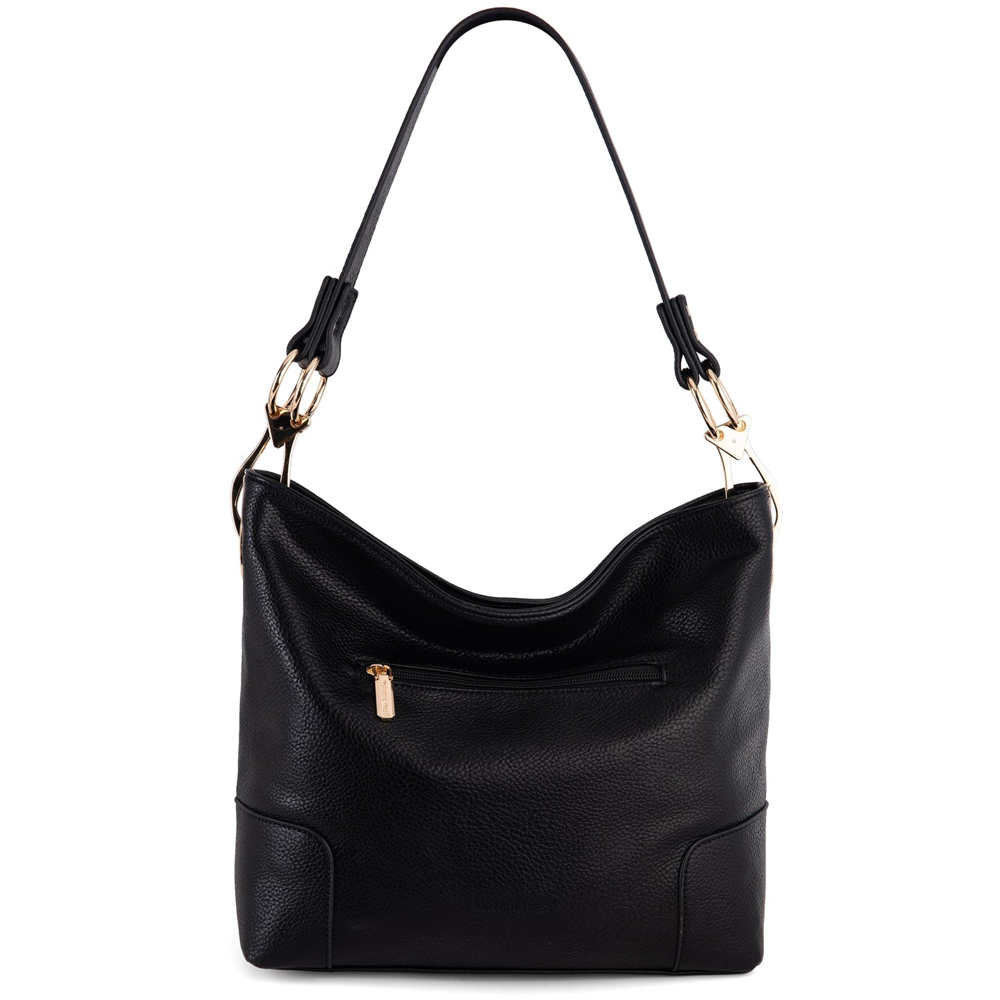 Montana West Hobo Bags for Women Purses and Handbags Ladies Bucket Shoulder Bags,MWC-HB-128B-BK