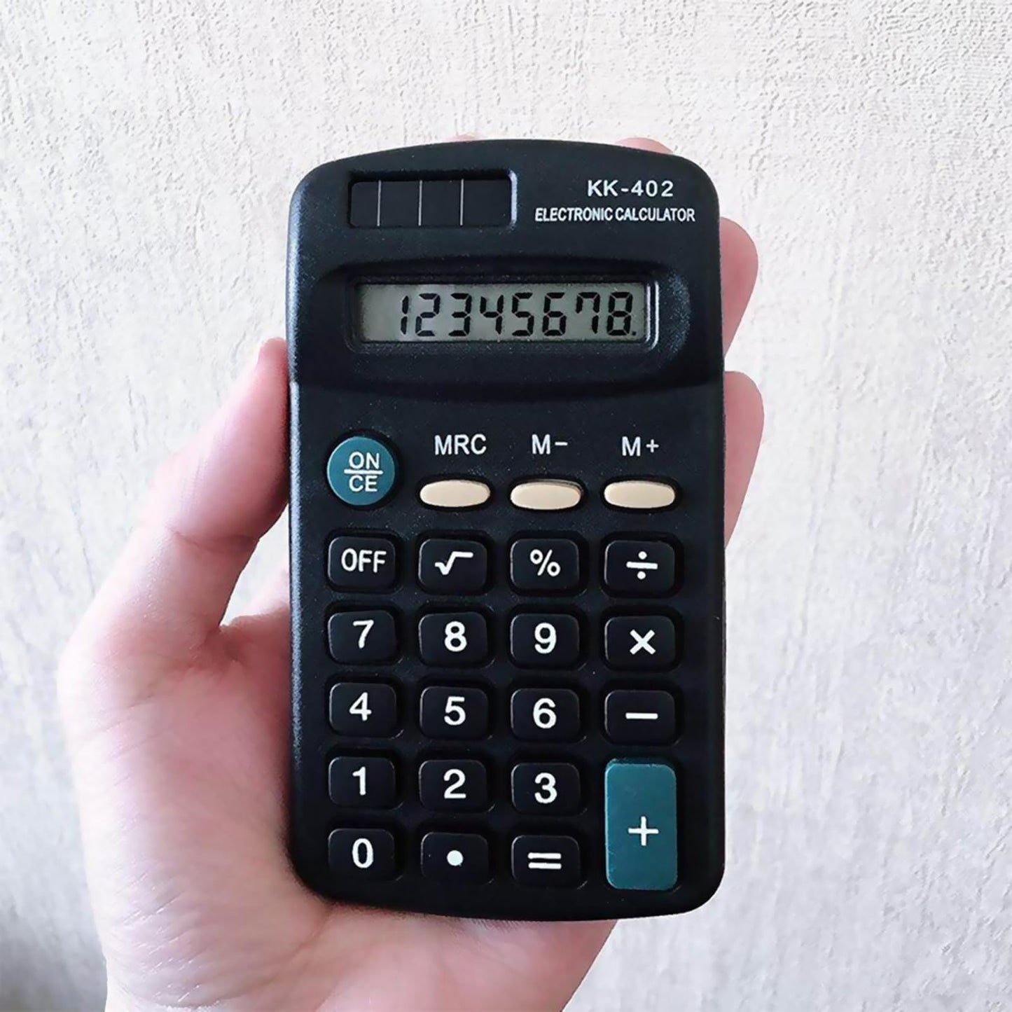 30 Pieces Pocket Size Mini Calculator Merkaunis Pocket Calculator Bulk Black Battery Powered Handheld 8 Digit Basic Calculators for School Desktop Home Kids Office