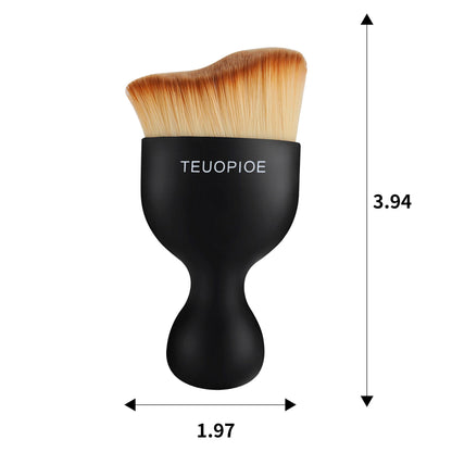 TEUOPIOE Car Interior Cleaning Brush, Car Duster Interior,Car Detailing Brush Dusting Brush,Car Interior Cleaning Tool, Auto Soft Hair Car Brush,Auto Interior Dust Brush for Air Vents(Brown)