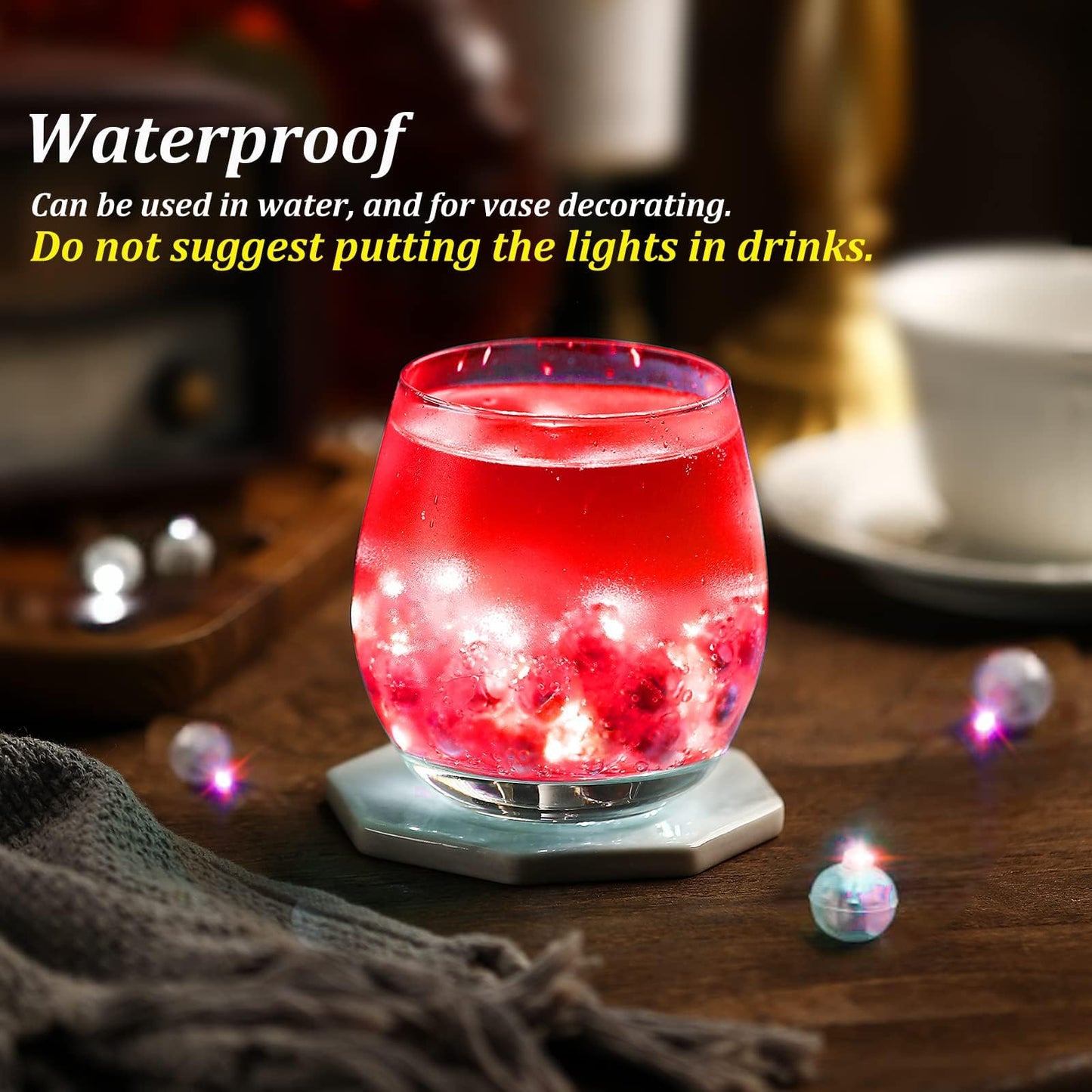 200pcs Red LED Balloon Lights, Mini Led Lights Small Round LED Ball Lamp for Paper Lantern Balloons Indoor Outdoor Party Event Fun Birthday Party Supplies Wedding Halloween Christmas Decoration