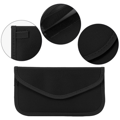 ONEVER Faraday Bags for Car Keys and Cell Phone, RFID Signal Blocking Key Pouch Wallet Anti-Tracking Anti Theft Car Protection Signal Jammer WiFi GSM LTE NFC RFID GPS Blocker