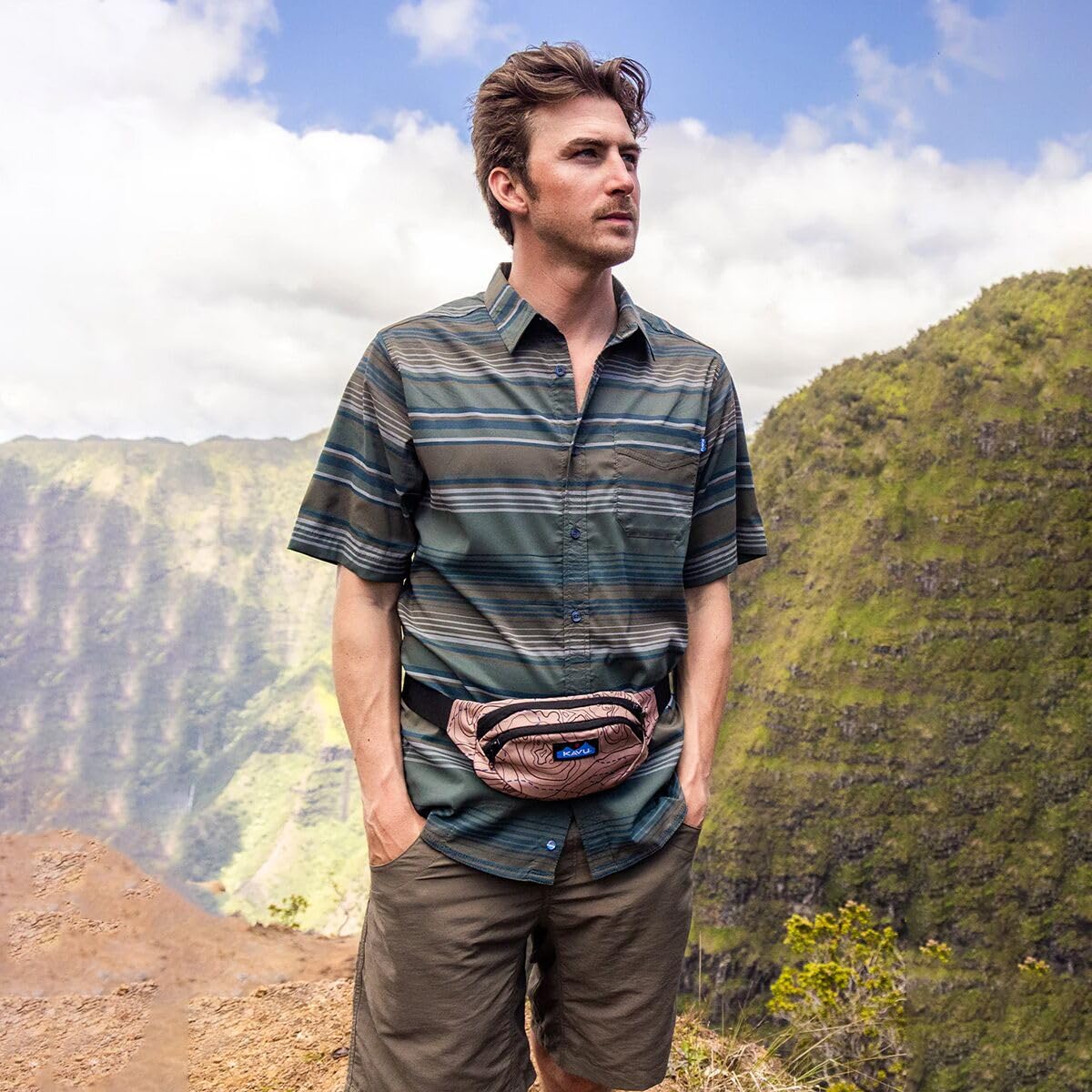 KAVU Spectator Belt Bag Polyester Hip Fanny Pack