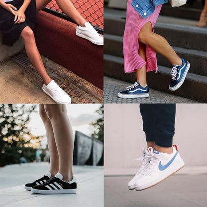 BERING No Show Socks Womens Non Slip for Flats Slip On Sneakers Footies Low Cut Ankle Short, Black/White/Grey, Size 6-9, 6 Pairs