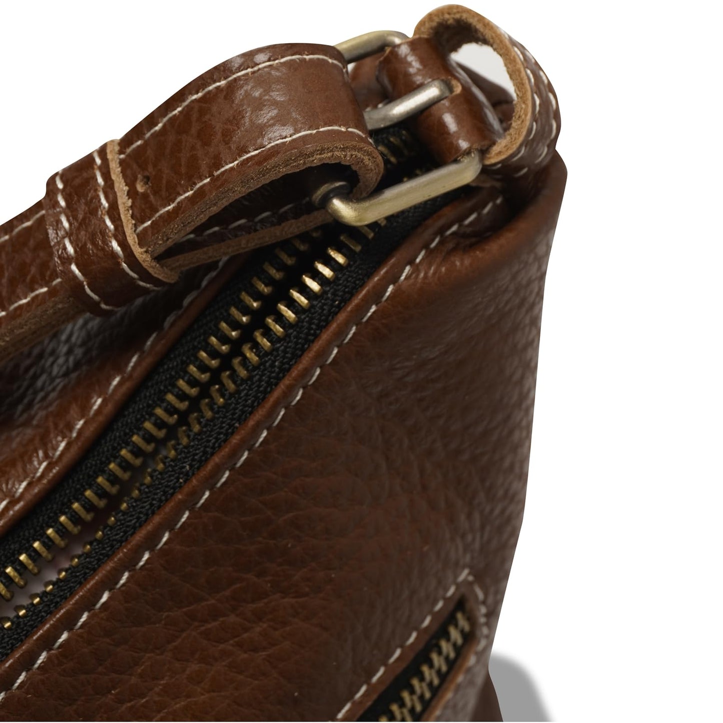 Elegant Women's Wallet Shoulder Bag Handbag Stylish Compact Large Capacity 100% Full Grain Leather Durable Easy to Clean Affordable Fashionable and Lightweight (Red Brown)