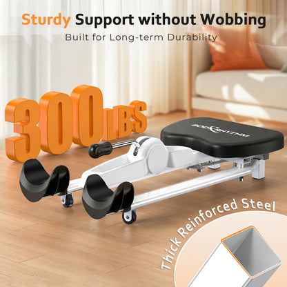 BODY RHYTHM Leg Stretcher - Split Machine for Leg Stretching - Flexibility Stretching Equipment - Ballet, Yoga, Dance, Martial Arts, MMA - Home Yoga Gym Fitness (Black)