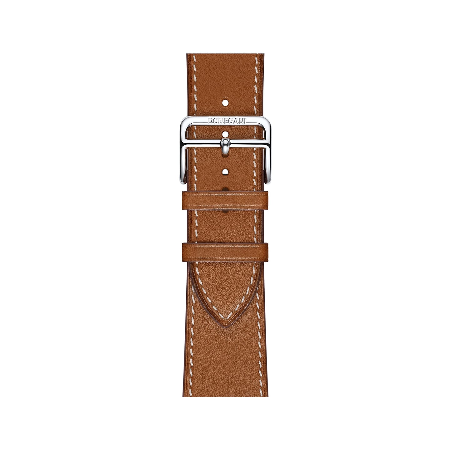 DONEGANI LB1 Leather Band for Apple Watch Bands Women Men Se Ultra 2 40mm 44mm 46mm 42mm 45mm 41mm 38mm 49mm Series 11 10 9 8 7 6 5 4 3 iWatch Strap Silicone Brown