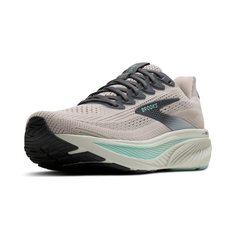Brooks Women’s Ghost 17 Neutral Running Shoe - Mauve/Yucca/Bluewash - 8.5 Medium