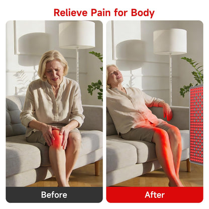 Red Light Devices for Face Full Body Red Light Lamp High Power Infrared Light Panel for Skin Health 660nm