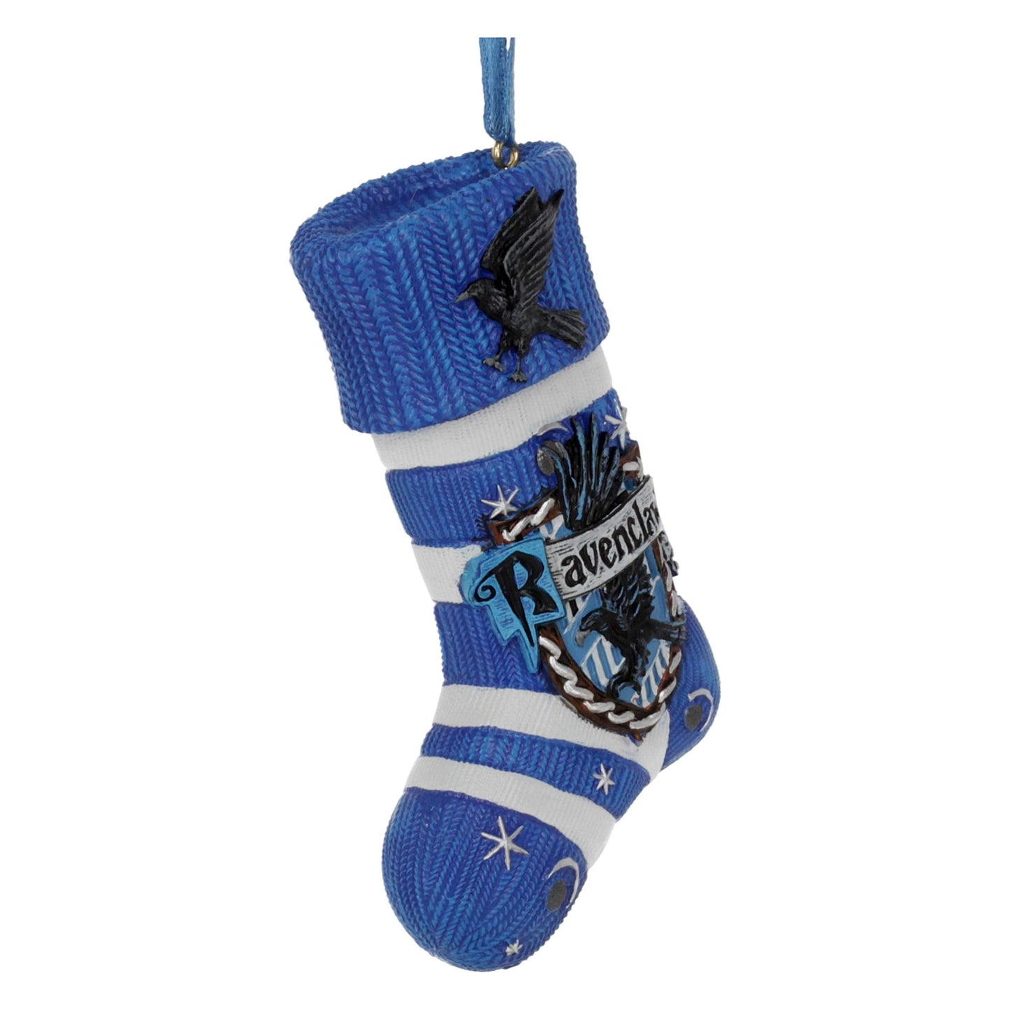 Nemesis Now Officially Licensed Harry Potter Ravenclaw Stocking Hanging Ornament, Blue