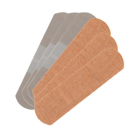 Vakly Fabric Adhesive Bandages 3/4 x 3 in (200 Pack) – Flexible Breathable Bandage Strips with Non-Stick Pad, Latex-Free First Aid Wound Care for Cuts & Scrapes