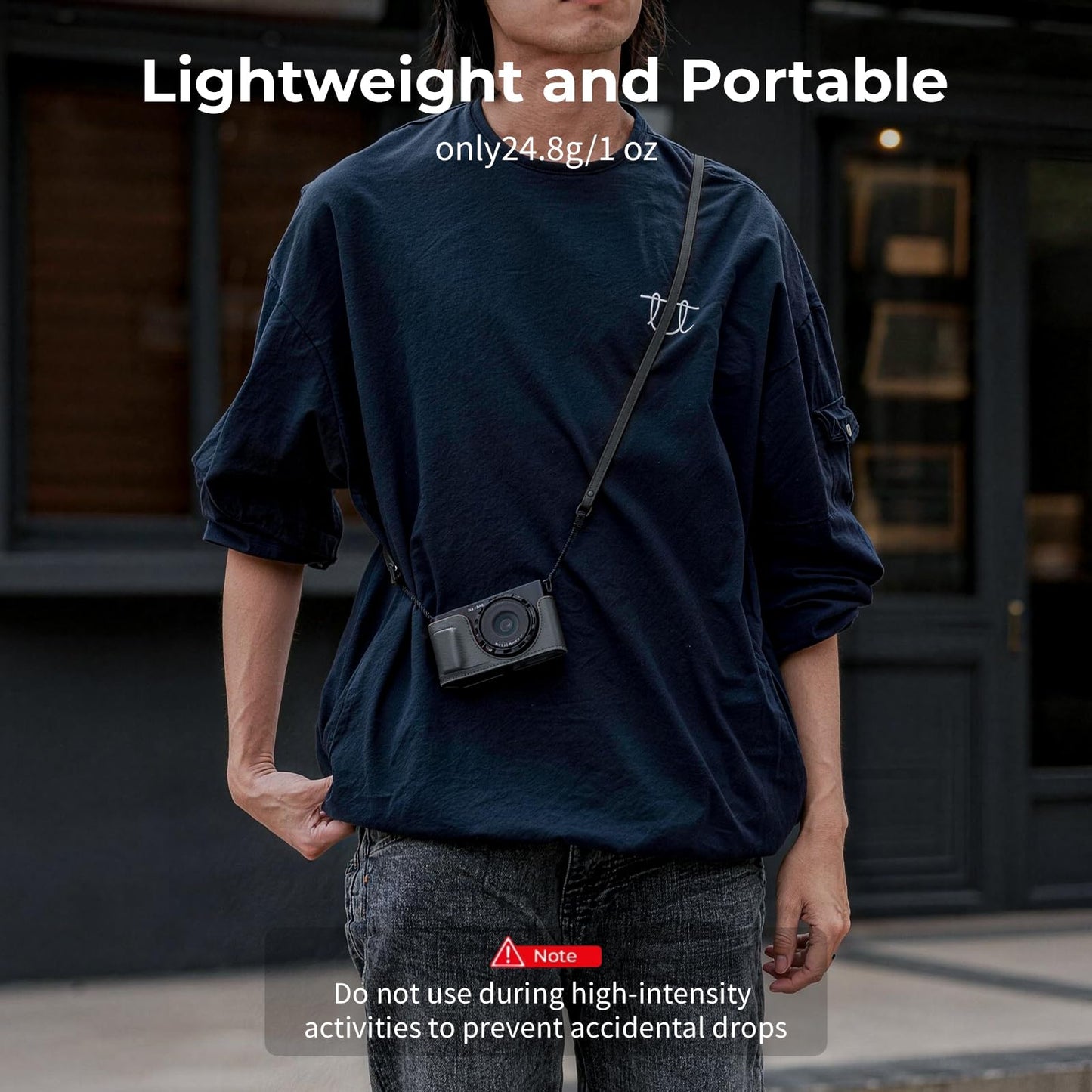 SMALLRIG Quick Release Shoulder Strap for Ricoh GR Series, Portable and Protective, for Sony ZV-1 II/ZV-1 / ZV-1F, for Canon G7 X Mark III Cameras, for iPhone 17 Series Phone Cases