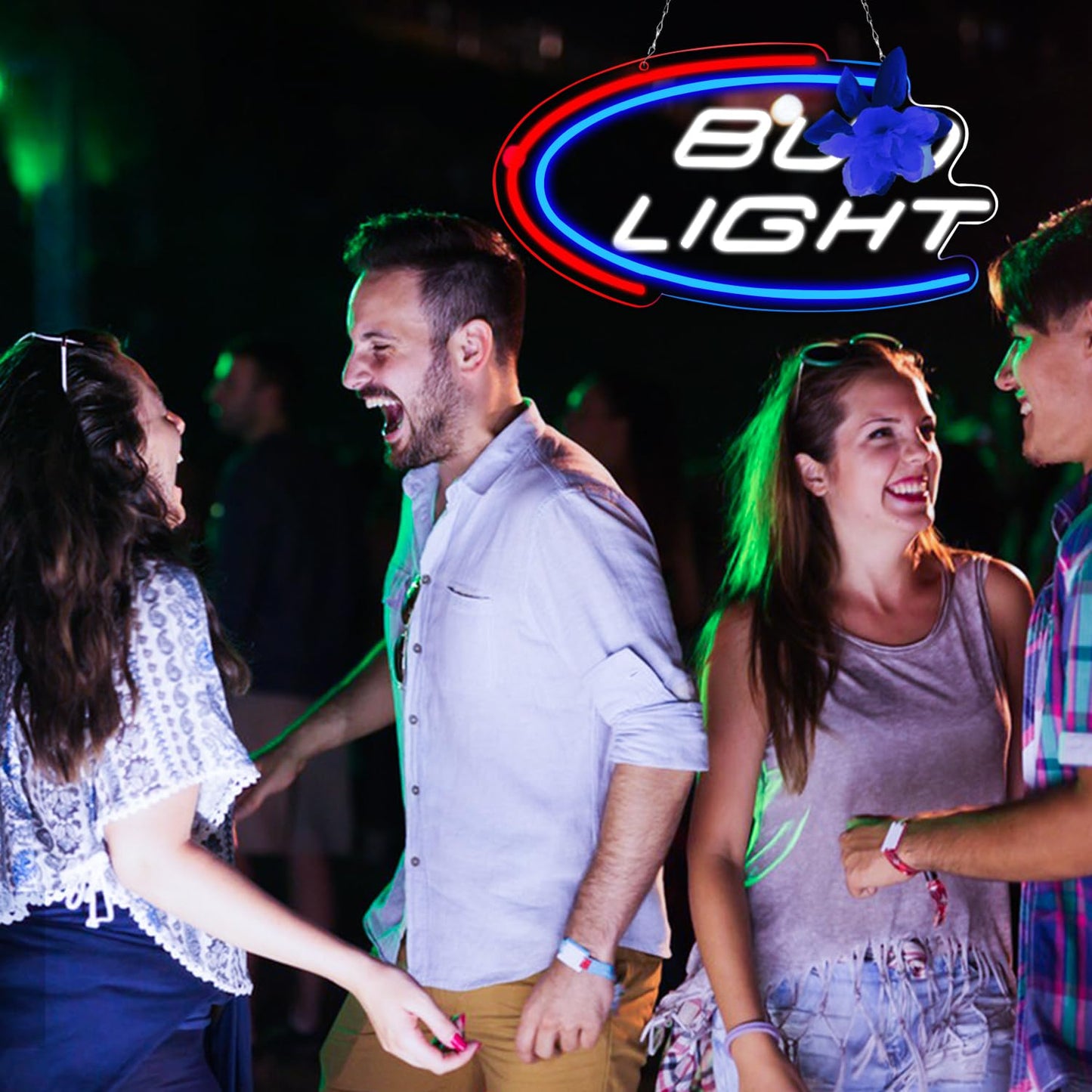 JFLLamp Beer Neon Signs for Wall Decor Neon Lights for Bedroom Led Signs Suitable for Man Cave Bar Pub Restaurant Christmas Birthday Party Gift Led Art Wall Decorative Crs Light Bar Sign