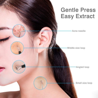 JPNK Blackhead Remover Comedone Extractor Acne Removal Kit..