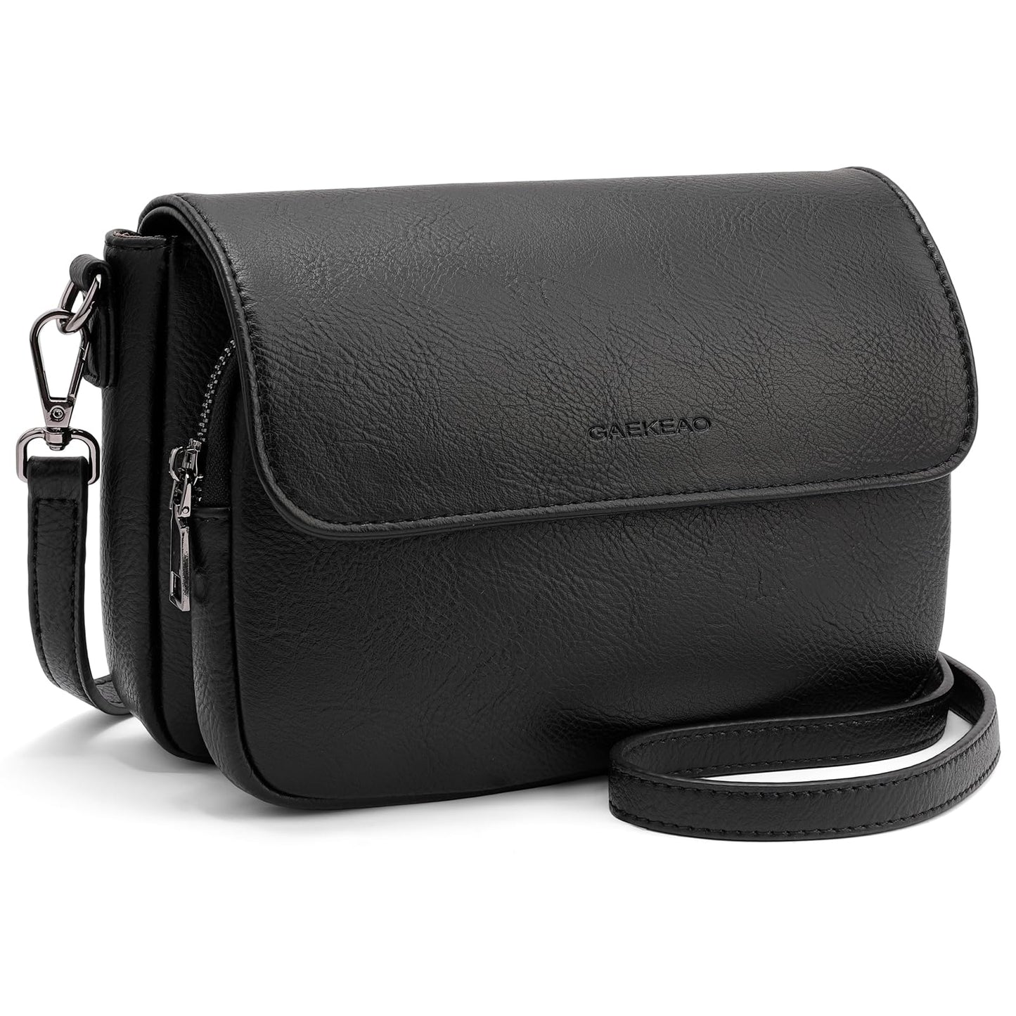 GAEKEAO Small Crossbody Bags for Women Cross Body Purses Vegan Leather Cell Phone Bag Mini Travel Purse with Card Slots