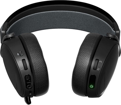 SteelSeries Arctis 7+ Wireless Gaming Headset – Lossless 2.4 GHz – 30 Hour Battery Life – USB-C – 7.1 Surround – For PC, PS5, PS4, Mac, Android and Switch - Black