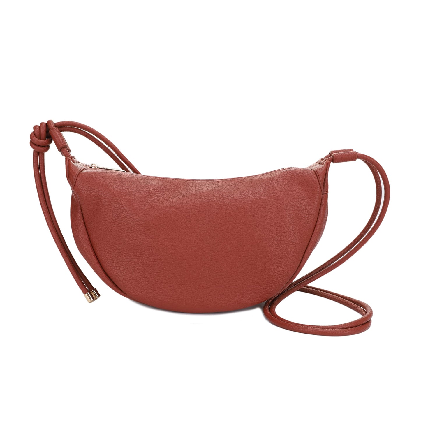 Mali+Lili Hobo Shoulder Bag for Women, Hobo Leather purses, Aria Convertible Crossbody Bags for Women, Women's Shoulder Handbags, Everyday Crossbody Purse, Cognac