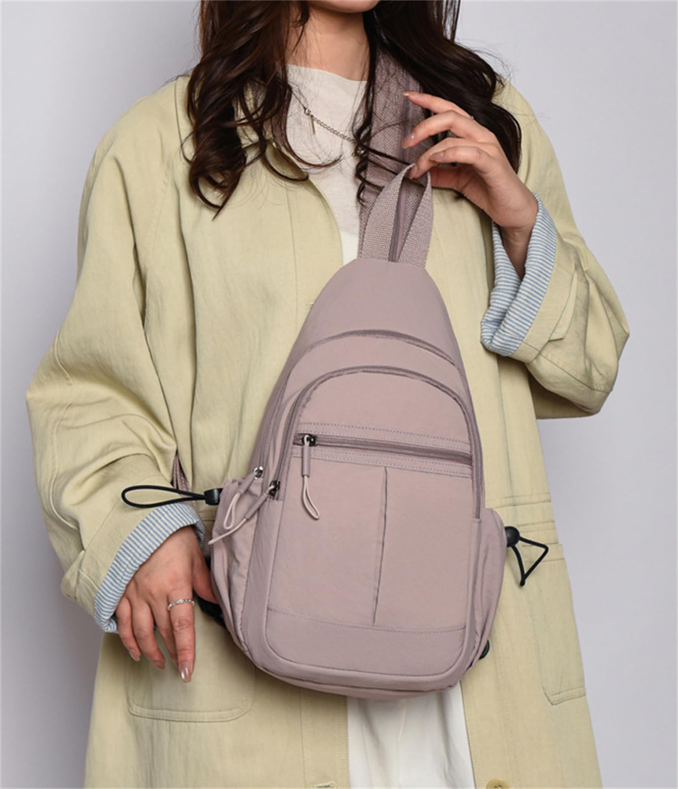 Tellrain Mini Backpack Women 3-in-1 Small Crossbody Purse Convertible Sling Shoulder Bag Chest Pack Casual Daypack