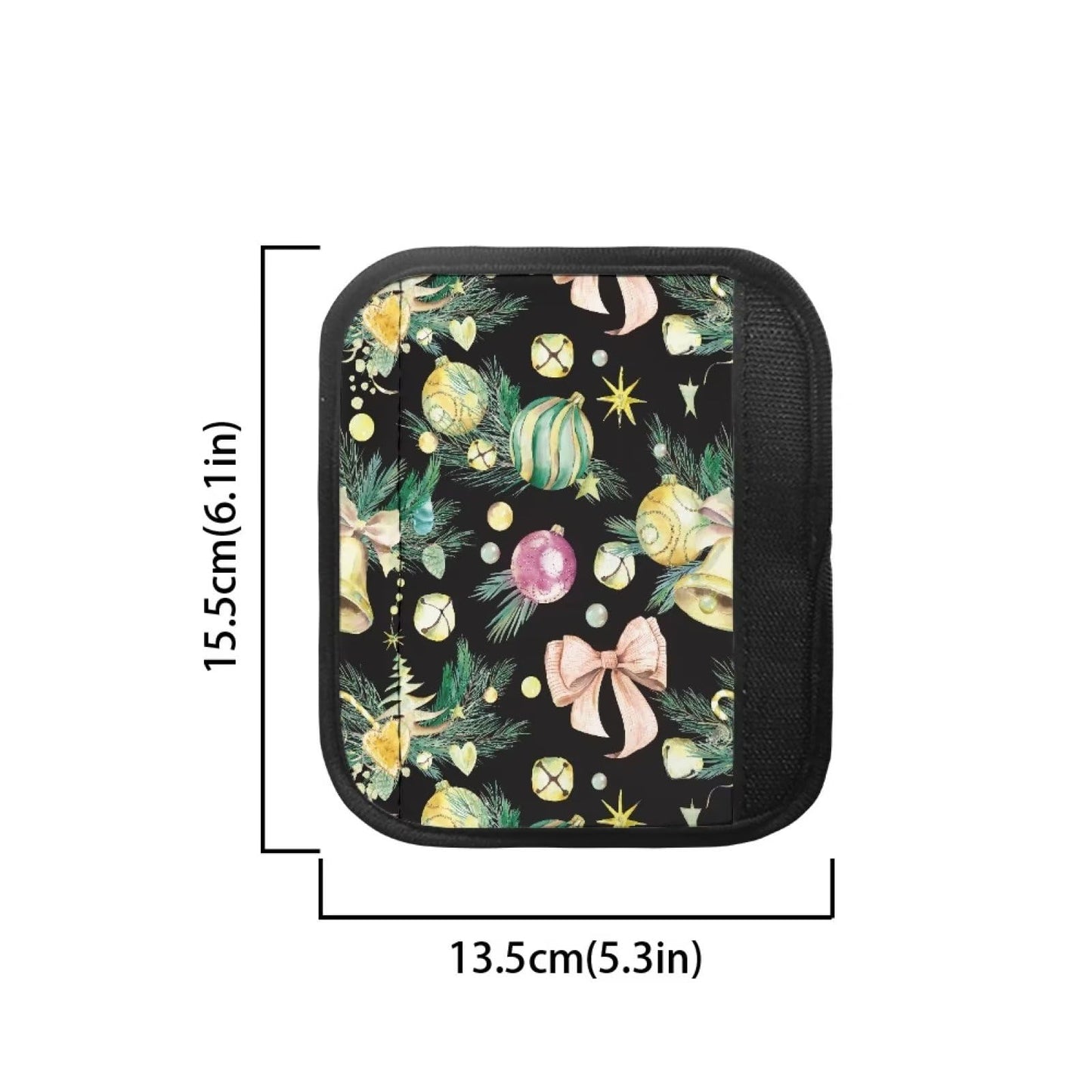 Mintulipy Christmas Appliance Handle Covers Set of 4 Refrigerator Door Handle Covers Keep Appliance Clean for Fridge Microwave Stove Dishwasher Kitchen Decor Accessories