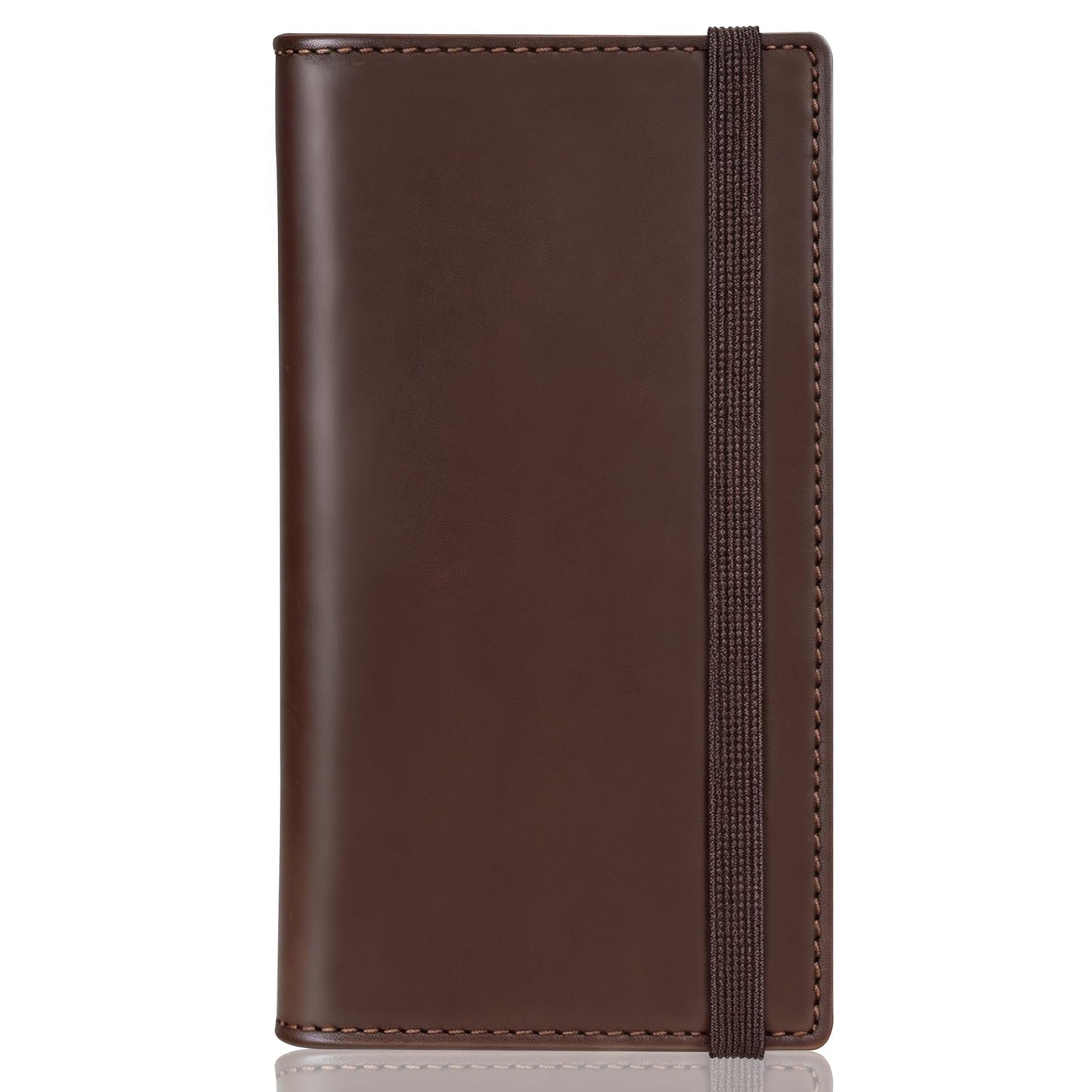 Espera Genuine Leather Checkbook Cover for Men and Women, Check Book Covers for Personal Checkbook with Elastic Band