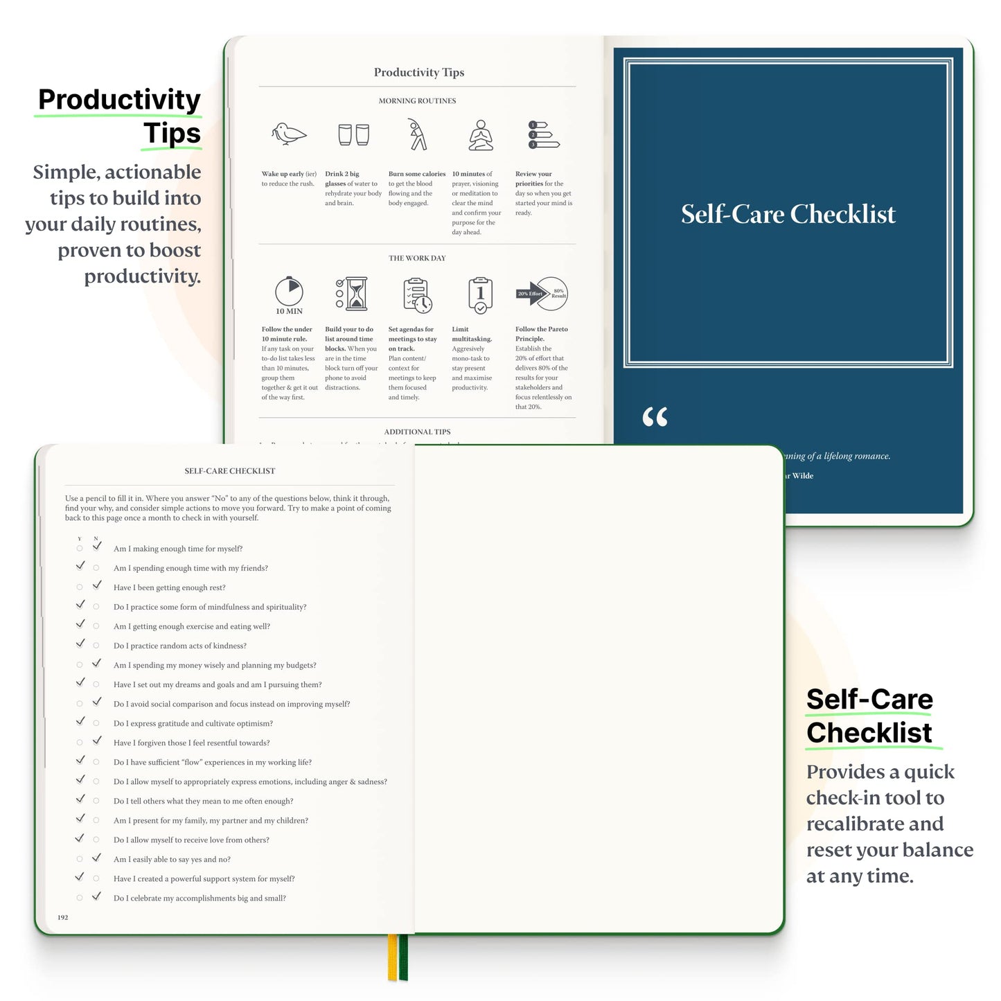 Roterunner Purpose Planner Notebook B5 7.5”x9.8” Undated Planner 2025 Daily Weekly and Monthly Productivity Goal Setting Tool for Work Home