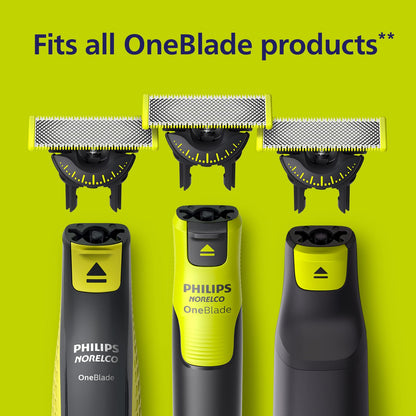 Philips Norelco OneBlade Pro 360 Face + Body, Electric Shaver, Beard Trimmer and Body Groomer, with 360 Blade Technology, 14-Length Precision Comb, Body Kit, Soft Pouch, Model QP6542/70