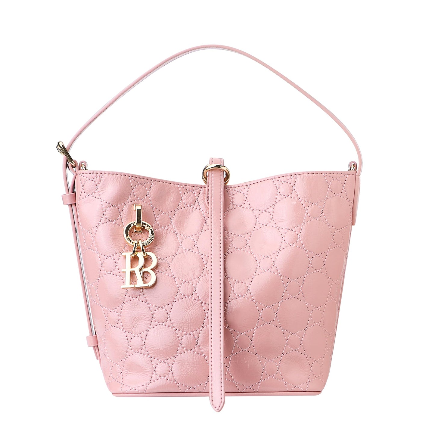 Royal Bagger Fashion Retro Bucket Bag for Women, Genuine Cowhide Leather Small Handbag, Elegant Shoulder Crossbody Purse 3266 (Green)
