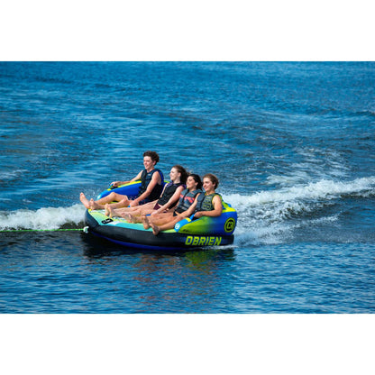 O'Brien Baller Soft Top 4-Person Towable Tube with Back Rest