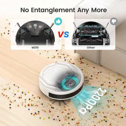 Lefant LiDAR Robot Vacuum and Mop, 450ml Visible Dustbin, Upgraded 190° PSD Obstacle Avoidance, Customized Cleaning, Multi-Floor Mapping, 150 Mins Runtime, WiFi/Alexa/APP, Pet Hair & Carpets, M330 Pro