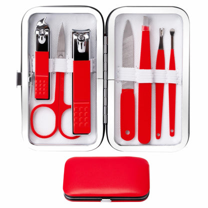 Manicure Set Nail Clipper Set Men Women Nail Clippers Toenail Fingernail Cutters Personal Care Tools Manicure Pedicure Tools with Travel Case Grooming Kit Present for Men Women Family Friends