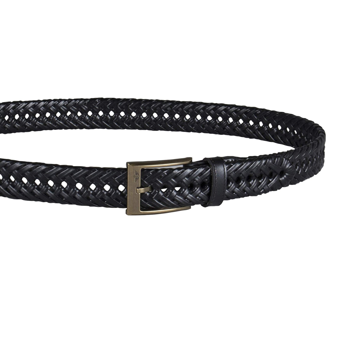 Dockers Men's Leather Braided Casual and Dress Belt