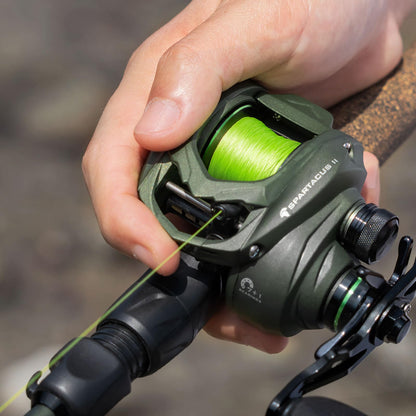 KastKing Destron Braided Fishing Line, Grass Green, 4 Stands, 10LB, 600Yds